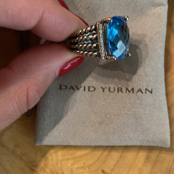 David Yurman Topaz Ring - Picture 2 of 3
